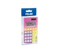 MILAN® Scatola calcolatrice Pocket 8 cifre Sunset, Giallo-Rosa