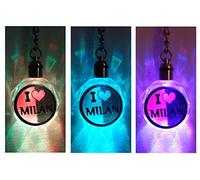 Milan Campione d'Italia portachiavi led