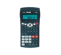 Milan Cientifica M240 Calcolatrice Nera 2 Linee 240 Funzioni 10+2 Cifre Nera Con Cover