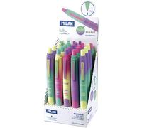 Milan Compact Sunset Scatola da 20 Penne Blu Inchiostro Olio Colori Assortiti