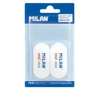 Milan Confezione Blister 2 Gomme Ovali In Gomma Sintetica