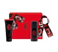 MILAN | Confezione Regalo Uomo, Deodorante | Deodorante 150ml + Docciaschiuma 200ml + Sciarpa