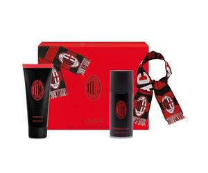 MILAN | Confezione Regalo Uomo, Deodorante | Deodorante 150ml + Docciaschiuma 200ml + Sciarpa