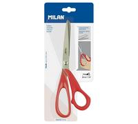 Milan Forbici Da Ufficio Rosse Base In Blister 20 Cm