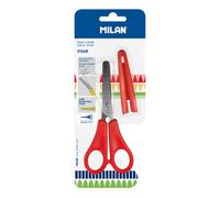 Milan Forbici Scolastiche Con Custodia In Blister 14 Cm