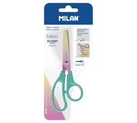 MILAN Blister Forbici Basic edizione Sunset, manico turchese