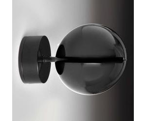 Milan Iluminación Milan Bo-La applique supporto tondo nero Milan Iluminación