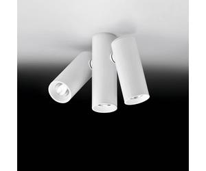 Milan Iluminación Milan Haul plafoniera LED 3 luci, bianco Milan Iluminación