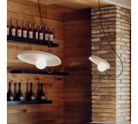 Milan Iluminación Milan Lampada a sospensione Wire Ø 24 cm color visone 6981