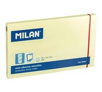Milan Karteczki samoprzylepne 125x76 mm zólte, 100 sztuk: 85501