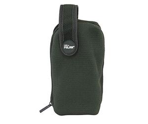 MILAN Kit 1 Estuche Con Contenido Knit Khaki Green Astuccio, 19 cm, Verde