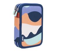 Astuccio Doppio Milan The Fun Azzurro (19,5 x 13 x 5 cm)