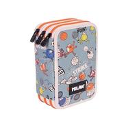 MILAN Plumier 3 piani con contenuti serie speciali Sports