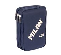 MILAN Plumier 3 piani con contenuto collezione MILAN 430 since 1918, blu