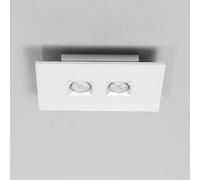 Milan Iluminación Milan Polifemo plafoniera 2 luci bianco Milan Iluminación