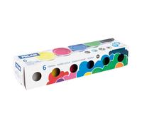 Milan Scatola 6 Vasetti Di Tempera Per Poster 25ml