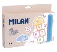 MILAN® Scatola con 8 gessetti colorati MAXI