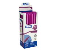 Milan Scatola Espositore 22 Evidenziatori Rosa Junior