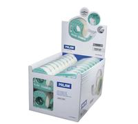 Milan Scatola Espositore 36 Dispenser Per Nastro Adesivo Opaco Invisibile 19 X33 M