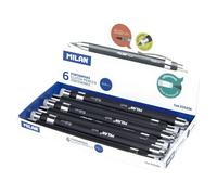 Milan Scatola Espositore 6 Matite Meccaniche Professionali 5.2 Mm
