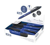 MILAN Scatola espositrice 25 penne P1 Touch Stylus, inchiostro blu