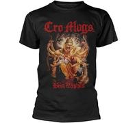 MILAN SPRING Cro-Mags 'Best Wishes' Mens T-Shirt Black S