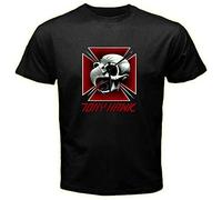 MILAN SPRING Retro Tony Hawk Men's T-Shirt Unisex Men Tee Black L