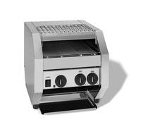 Tostapane MILANTOAST A nastro 3 fette con protezione manopole FULL OPTIONAL, Potenza 2,800 W, Numero di fessure per tostare 5, INOX
