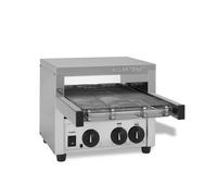 Tostapane MILANTOAST A nastro TUNNEL, Potenza 2,100 W, Numero di fessure per tostare 4, INOX