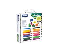 MILAN® Valigetta 12 barrette plastilina colorate con parti e strumenti 'Wild Life'