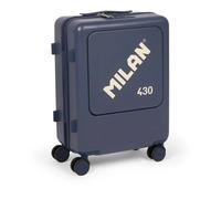 Milan Valigia Cabina Rigida 55 cm, Milan 430 Since 1918, Blu