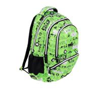 Milan 4 Zipped School Backpack Tandem 2 Special Series 25l Verde Bambini