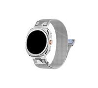 Milanese Loop Band adatto for Samsung Galaxy Watch Ultra 47mm cinturino di lusso for orologio(Silver)