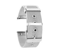 milanese Orologi Intelligenti Cinturino, 10MM-22MM Cinturini per Orologio A Sgancio Rapido Bracciale di Ricambio in Acciaio Inossidabile Disegno A Maglia (Color : Silver, Size : 10MM)