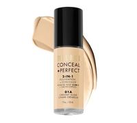 Milani C-M0-012-09 Conceal And Perfect 2 in 1 Foundation + Concealer Creamy Nude, 30 ml