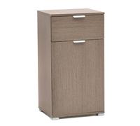 milani home - armadietto un anta e un cassetto per soggiorno cucina bagno fatto in Italia cm 45x38x85 h