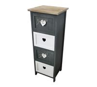 GENESIS - mobiletto in legno con cassetti