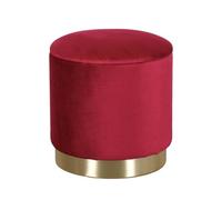 milani home LARA - pouf rotondo in velluto
