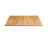 milani home - Piano Per Tavolo Moderno A Colonna Da Assemblare Ideale Per Bar E Ristoranti, Cm 60x60x18 H - Marrone