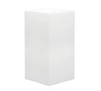 milani home - Vaso Luminoso da Esterno con Luce Bianca, 40 x 40 x 80 cm, per Giardino terrazzo e Ingresso