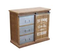 EDWINS - madia in legno e acciaio