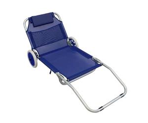 MilaniHome.it - Spiaggina Prendisole Pieghevole Colore Casualedi coloreBlu