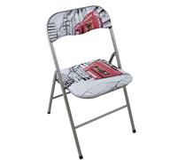 MilaniHome Sedia Pieghevole Slim Londra per Interno Sala da Pranzo Salotto Cucina Ufficio