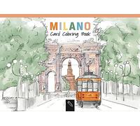Milano. Card coloring book. Ediz. italiana e inglese