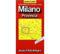 Milano. Carta della provincia 1:100.000