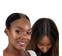 Milano Collezione Nuovo! Pizzo Wigrip Velluto Comfort Parrucca Fascia per Pizzo Parrucche e Frontali - One Size (Brown 2 Pack)