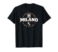 Milano Italia Coordinate Label 2C Maglietta