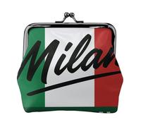 Milano, Italia stampa versatile portamonete squisito mini portafoglio carino portamonete sacchetto per ogni occasione