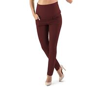 Milano - Jeans Premaman Donna Basic, Super Elasticizzato e Comodo, Pantaloni Skinny, Abbigliamento per Ogni Fase della Gravidanza
