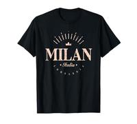 Milano Lombardia Italia | Milano Italia Modern Maglietta